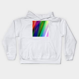 colorful abstract rainbow pattern background Kids Hoodie